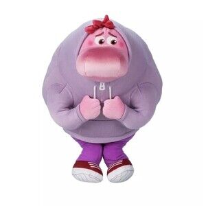 New Disney Store Inside Out 2 Embarrassment Plush Purple 15” Emotion Hoodie